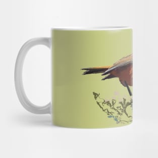 Hawai’i ‘Ākepa, endemic Hawaiian honeycreeper Mug